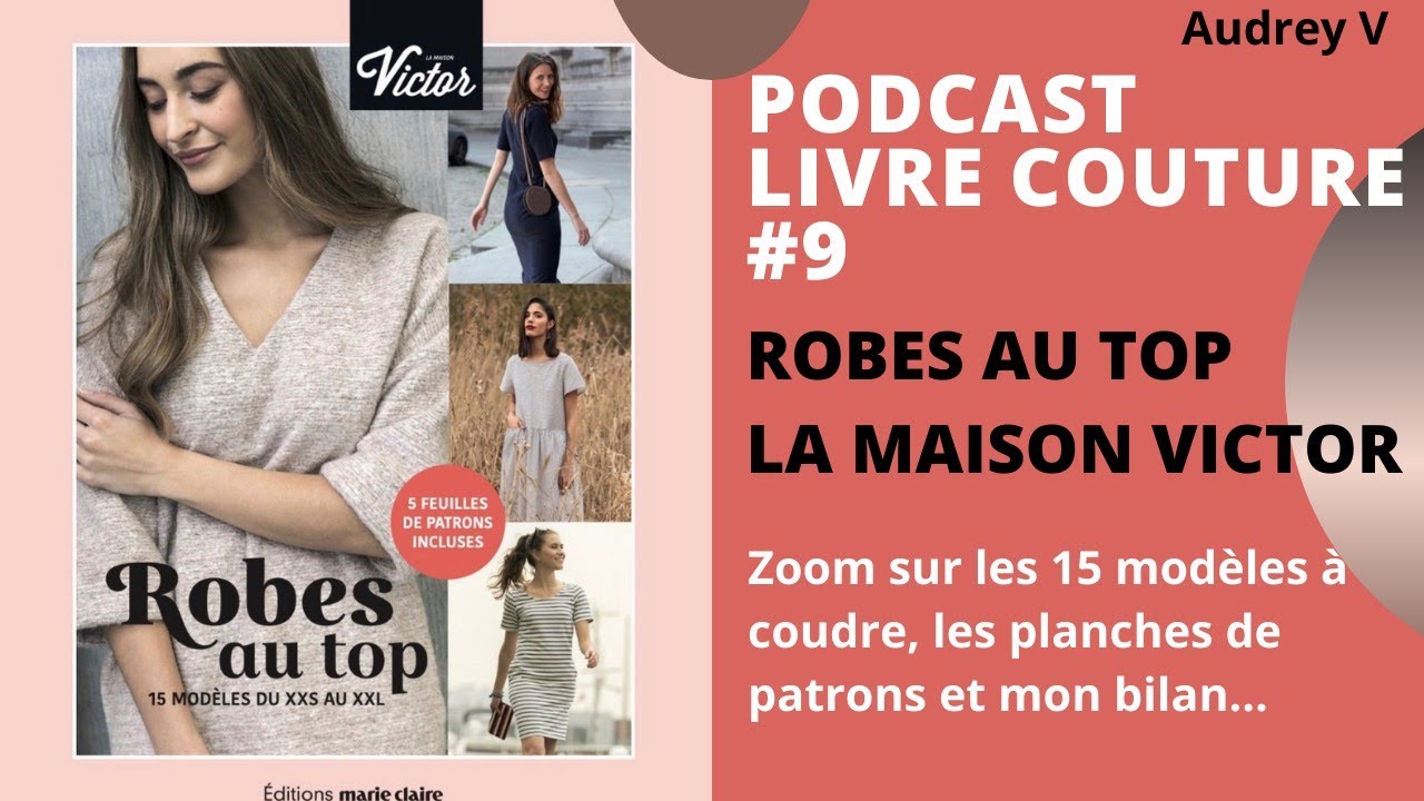 Patron De Couture Vintage Marie Claire N°6221 - Années 50 - Pour Robe