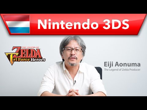 The Legend of Zelda: Tri Force Heroes - Eiji Aonuma Let's Play (Nintendo 3DS)