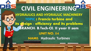 DBS -HHM, Unit4, part2, turbine and its design - efficiency