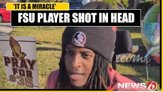‘It is a miracle:’ FSU football player who was shot in head returns to hero’s welcome in Sanford