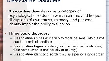 Introduction to Psychology - Chapter 14 (Psychological Disorders) Part 3 of 3