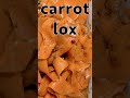 Vous connaissez ces carottes🥕 façon saumon fumé? #ideerecette  #carottes #carrotlox #apéritif