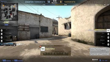 ESEA.net COTW: 1v5 clutch AWP dust 2