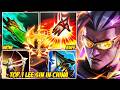 Wild Rift China Top 1 Lee Sin - This Lee Sin Was Playing Too Fast