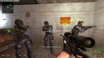 Counter Strike : Source - Screw - Gameplay "CT Forces" (with bots) No Commentary
