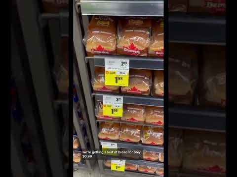 Living on a Loonie – $0.99 Bread! #savingmoney #canada #couponingincanada #grocery