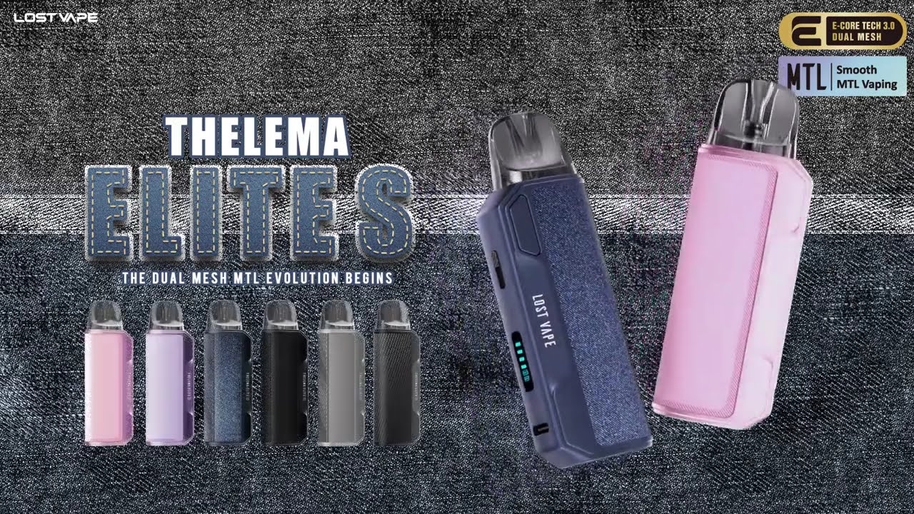 Lost Vape HELEMA ELITE S - The Dual Mesh MTL Evolution Begins