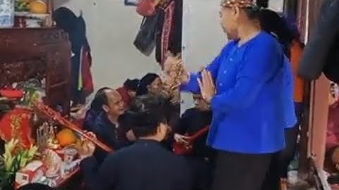 lẩu then cấp sắc, các bà múa chầu rất đẹp mắt, hát then, làm then,then