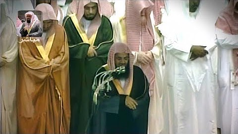 68 - سورة القلم | من روائع تلاوات عام 1424هـ تأثر فضيلة الشيخ سعود الشريم