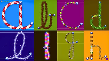 LetterSchool - Letter Tracing | Lowercase Cursive Letters a to z | Practice Handwriting