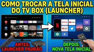Como trocar a Launcher ( tela inicial ) das Android Tv e Google Tv screenshot 4