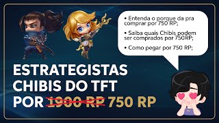 Aprenda como comprar um estrategista Chibi do TFT por apenas 750 RP