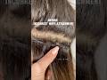 Fixing a bad weft installation | Hair extension correction. weft extension. LanaLu Beauty