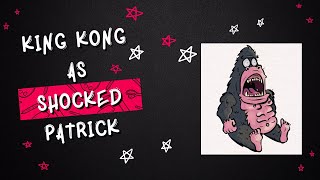 Art Studio Shorts: CSP King Kong Shocked Patrick SpongeBob Meme #Shorts