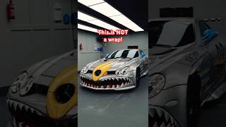 This is NOT a wrap!? Insane paint on this Mercedes SLR McLaren HDK: full video on my channel #shorts