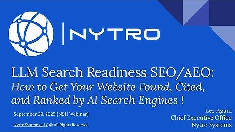 LLM Search Readiness SEO/AEO: How to Get Your Website Found, Cited, and Ranked by AI Search Engines