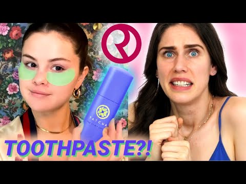 Reacting To Selena Gomez's Toothpaste Skincare Routine