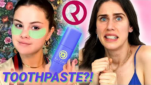 Reacting To Selena Gomez's Lupus Toothpaste Skinca...