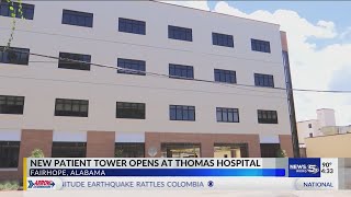 New Thomas Hospital tower features helipad and 25 rooms
