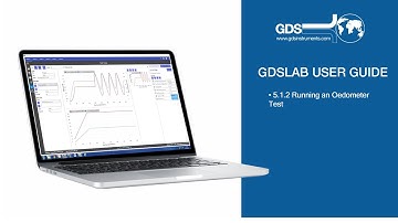 GDSLABv2024 Video Guide: 5.1.2 Running an Oedometer Test