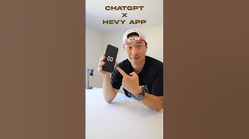 How To Build A Full Workout Plan Using ChatGPT | Hevy App #fittech #chatgpt #workoutapp