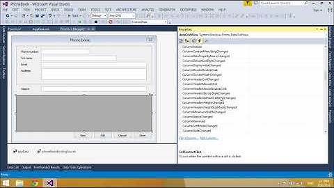 C# Application - How to create a Phone Book | FoxLearn