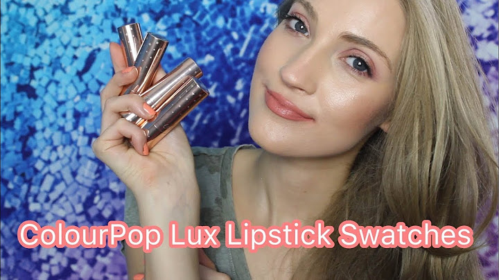 Colourpop lux lipstick la lady review