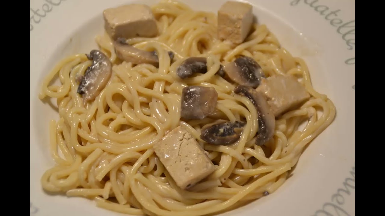 Recette de spaghettis aux boulettes de tofu