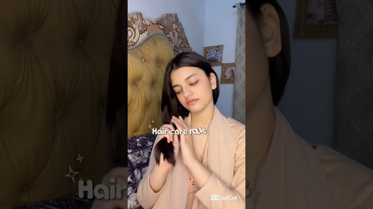 Hair care routine🎀🌷💟