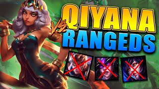 Playing Qiyana vs RANGED CHAMPIONS!