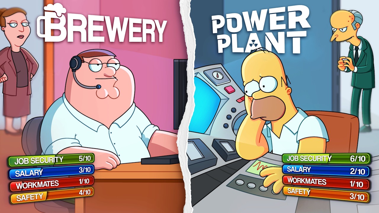 Whose Job Is Worse? (Peter vs Homer)