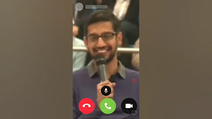 Google ceo Sundar pichai on IIT student on  video call