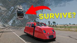 🌪️EF5 TORNADO Survival Rate: TIV1 vs Dominators! | BeamNG.Drive