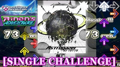 【DDR A】 Astrogazer [SINGLE CHALLENGE] 譜面確認＋クラップ