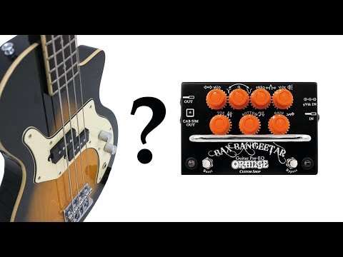Orange Bax Bangeetar Guitar Pre Eq Pedal White Sweetwater Orange Bax Bangeetar Guitar Pre Eq Pedal White Sweetwater