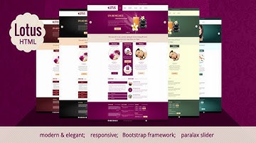 Lotus - Spa & Wellness HTML Responsive Template | Themeforest Website Templates and Themes