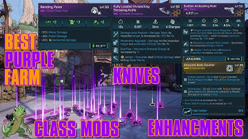 Best Farm for Purple Loot (Class Mods, Knives, Enhancements, Crazy Guns) | Borderlands 4 Farm Guide