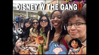 DISNEY WITH THE GANG! except i forgot to film like half of it💀