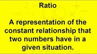 Ratios #2 - Bar Model (Tape Diagram)
