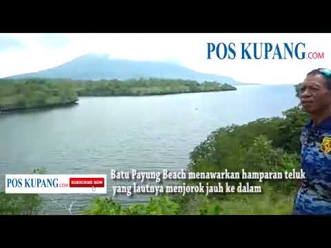 Mengintip Obyek Wisata Primadona Batu Payung Beach di Desa Baopana Lembata