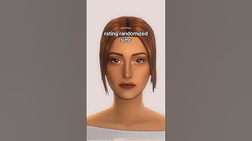 Rating randomized sims again 🫣 #sims4 #thesims4 #thesims #sims4cc #shorts
