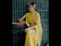 Handwoven Yellow Mashroo Silk Saree With Embroidered Border | Silk Dialogue by Ekaya