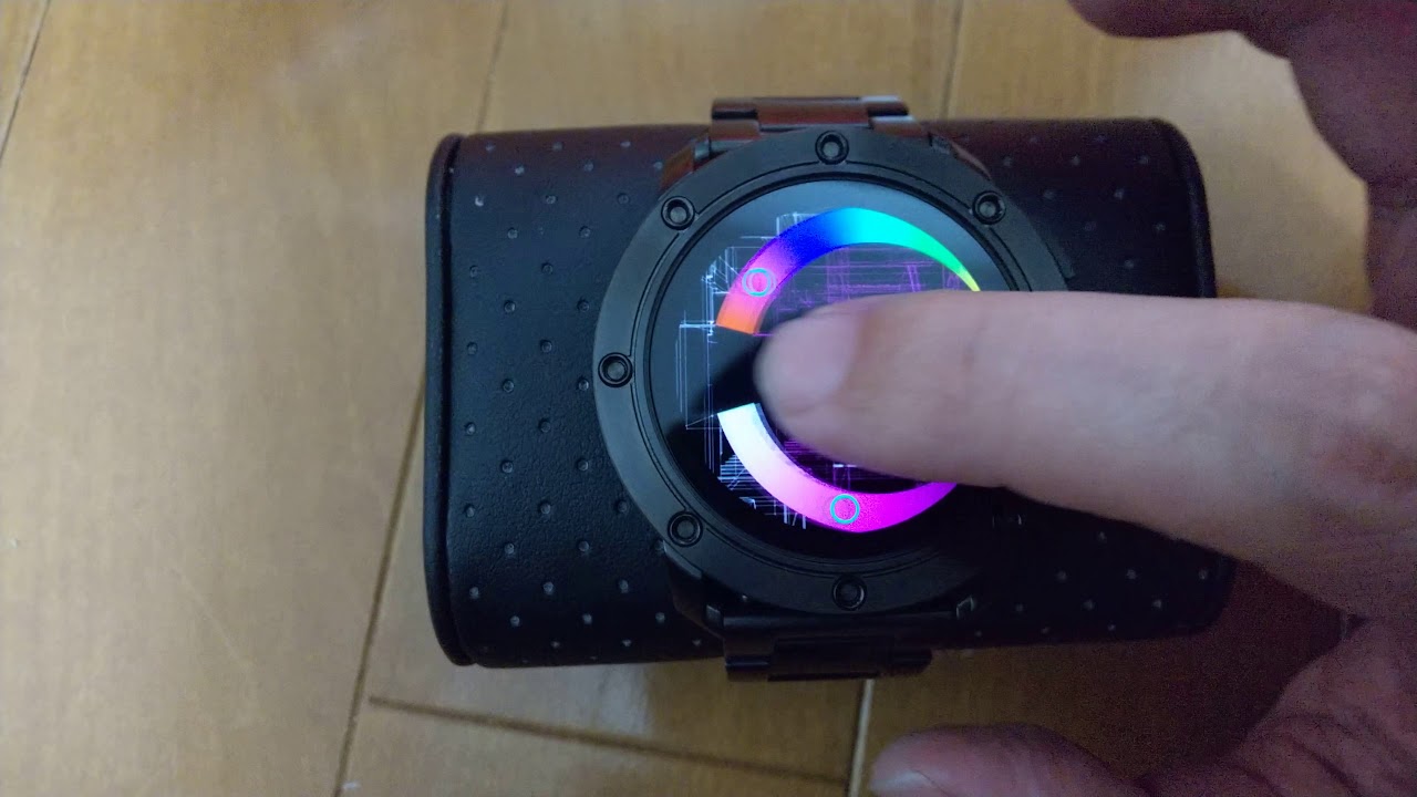 DIESEL ON AXIAL watch face [Information Tunnel] - YouTube
