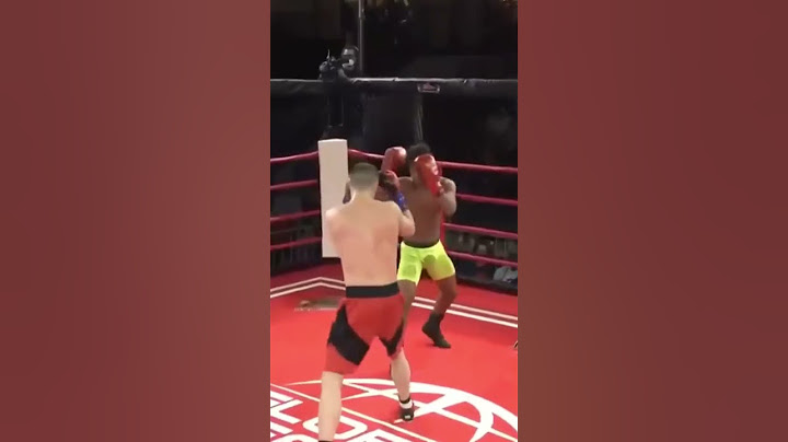 Cuando se te olvida que es una pelea de boxeo.