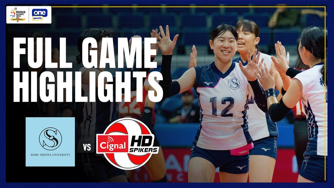 CIGNAL vs. KOBE SHINWA | FULL GAME HIGHLIGHTS | 2025 PVL INVITATIONAL | AUG 28, 2025