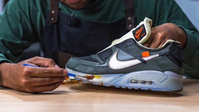 Best Look Yet at the 'Black/Cone' Off-White x Nike Air Max 90