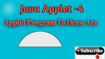 Draw Arc Using Applet