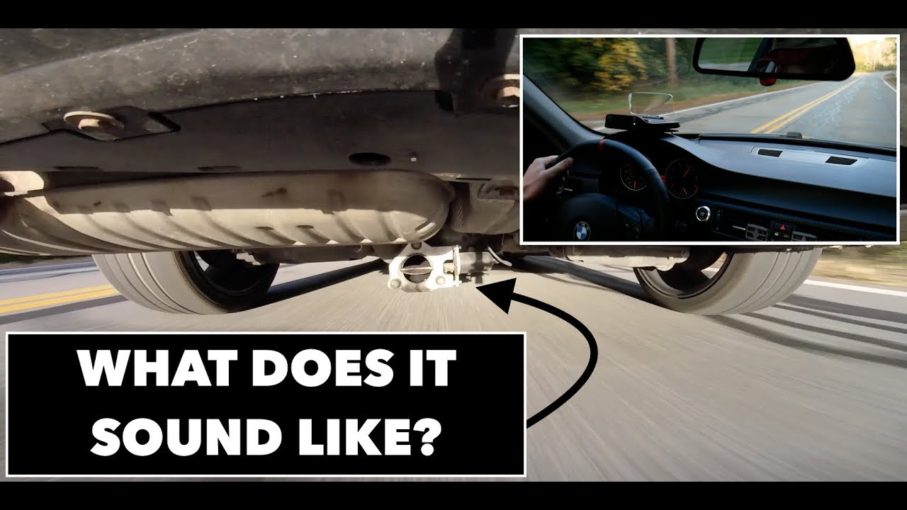 Electric Cutout Exhaust Note // BMW E90 N52 YouTube