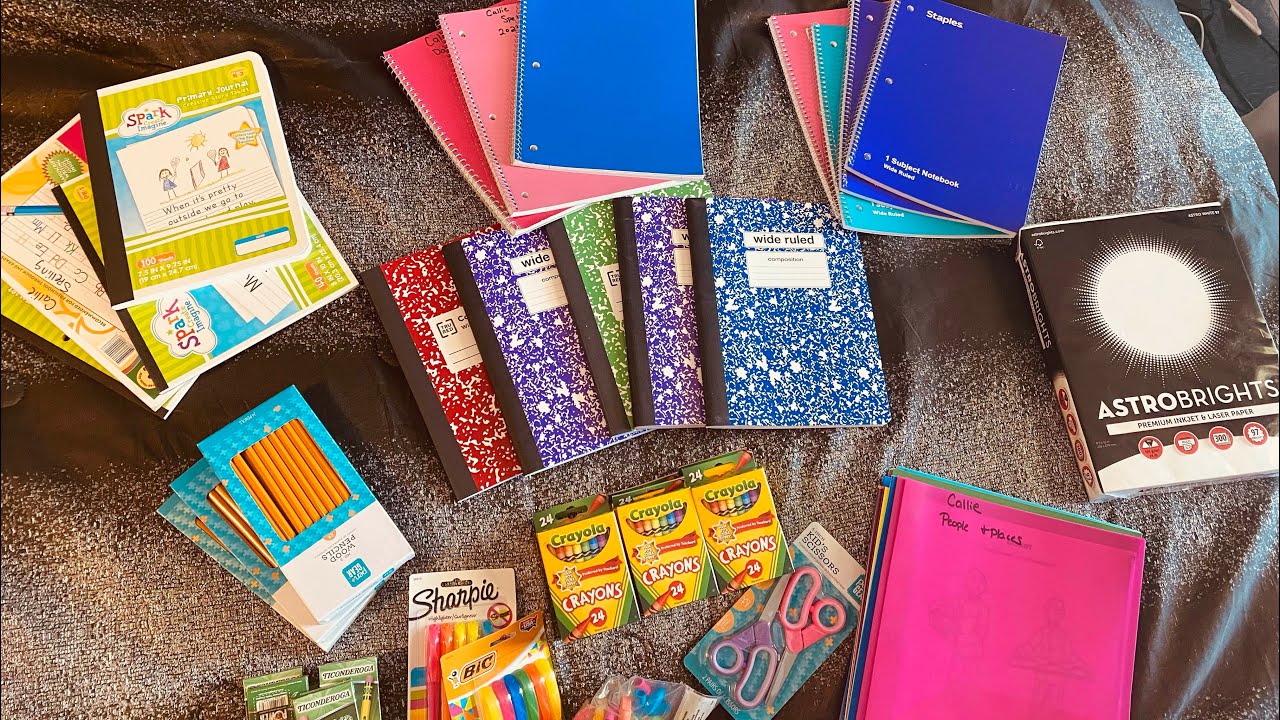 School Supply Haul 2022/2023