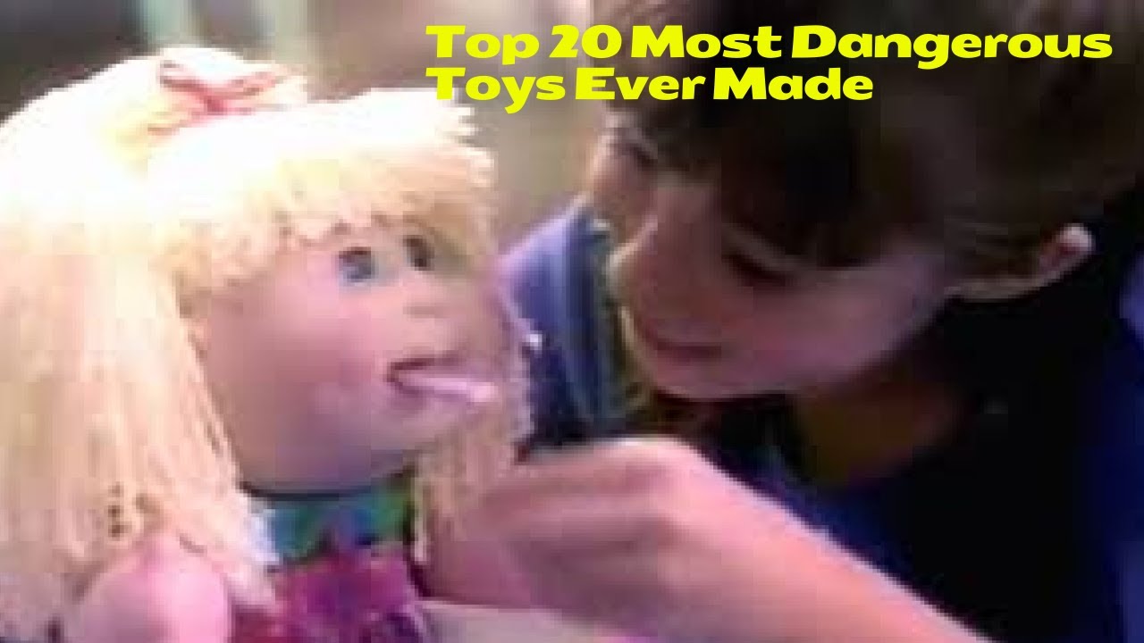 Top 20 Most Dangerous Toys Ever Made | Turbo Brain